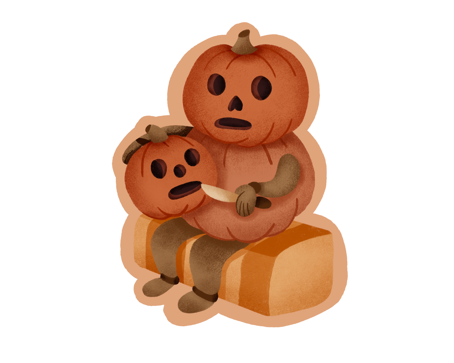 Calabaza Halloween Sticker