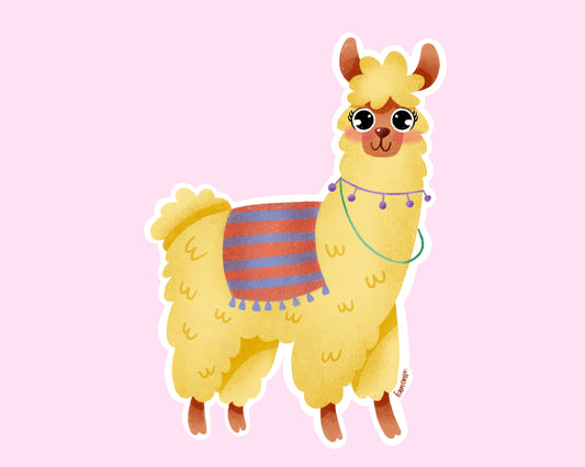 Alpaca Sticker