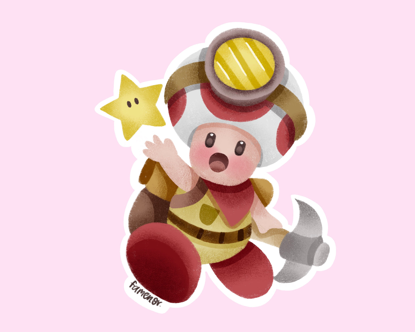 Toad Sticker