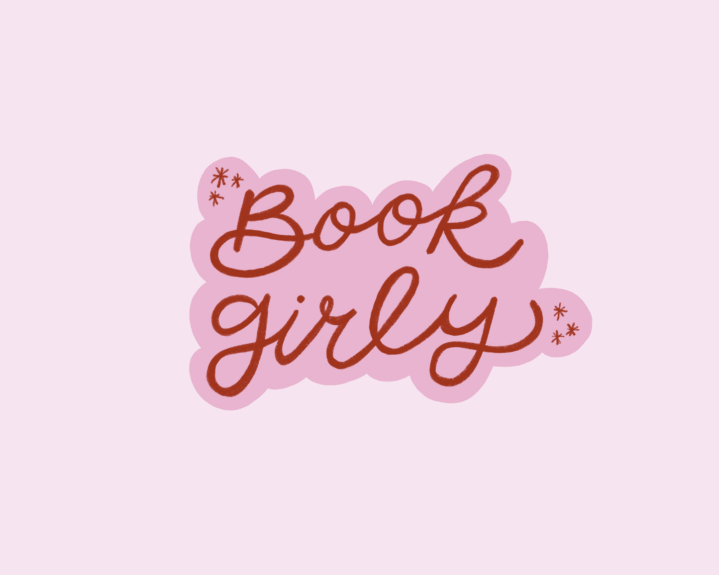 Book Girly Sticker