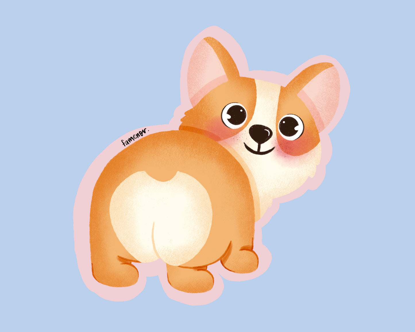 Corgy Sticker