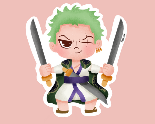 Roronoa Zoro Sticker