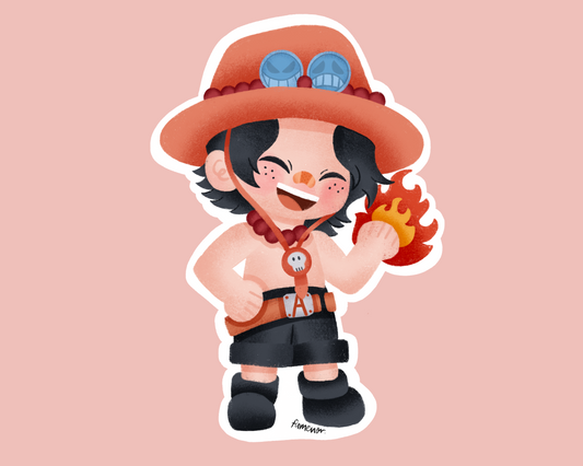 Portgas D. Ace Sticker